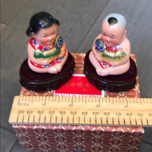 Girl & boy figurines. - Picture 4 of 5